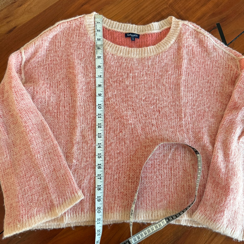 🦊 Splendid Coral Crew Neck Sweater - Picture 9 of 9